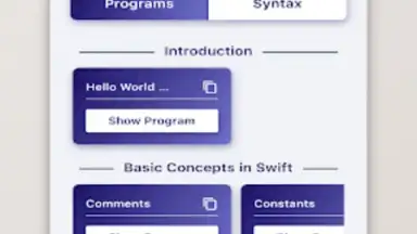 Captura de tela de Swift Tutorial - Simplified 9