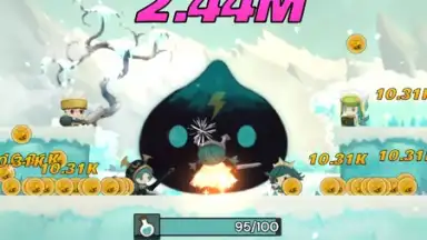 Captura de tela de Tap Dragon: Little Knight Luna 5