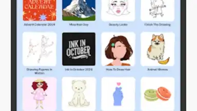Captura de tela de Learn how to draw 16
