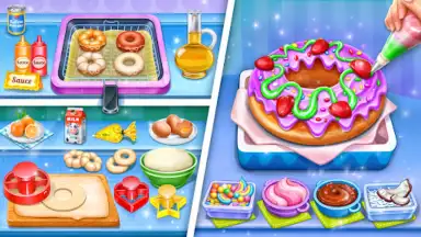 Captura de tela de Cake Maker DIY Baking Games 3