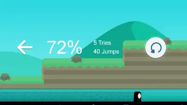 Captura de tela de Thumb Jump 2
