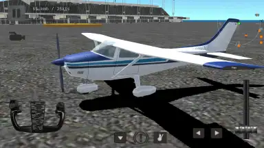 Captura de tela de Flight Simulator 6