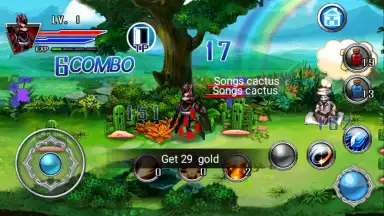 Captura de tela de Death Dragon Knights RPG 1