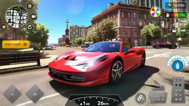 Captura de tela de Car Driving Games Car Racing 12