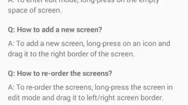 Captura de tela de Galaxy S Launcher 1