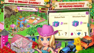 Captura de tela de Star Girl Farm 5
