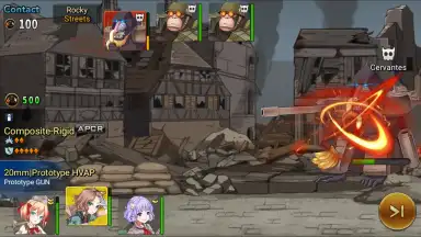 Captura de tela de Panzer Waltz 5