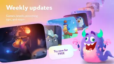 Captura de tela de Zebrainy - abc kids games 1