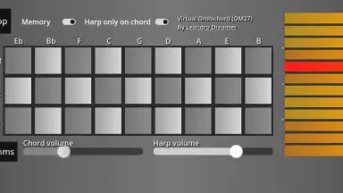 Captura de tela de Virtual Omnichord 3