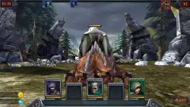 Captura de tela de Dungeon and Heroes 2
