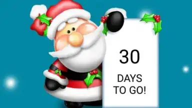 Captura de tela de Santa CountDown 1