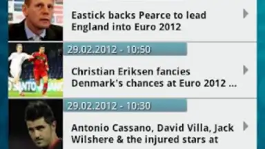 Captura de tela de UEFA EURO 2012 by Carlsberg 1