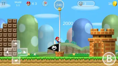Captura de tela de Super Mario 2 HD 4