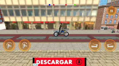 Captura de tela de London City Motorbike Stunt Riding Simulator 11