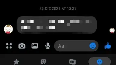 Captura de tela de Messenger 4