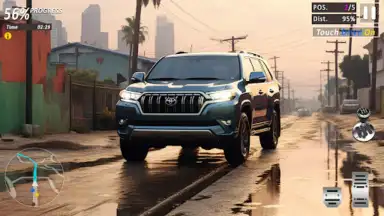 Captura de tela de Offroad Prado Driver Jeep Game 2