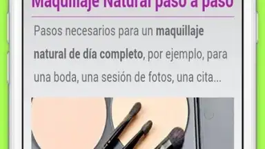 Captura de tela de Maquillaje Natural 6