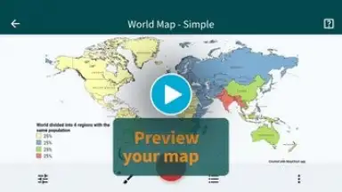 Captura de tela de MapChart 1
