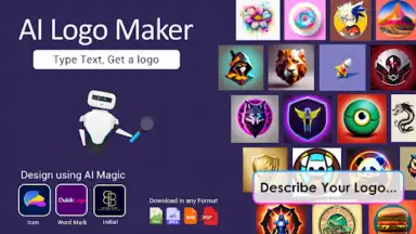 Captura de tela de AI Logo maker, Logo generator 11