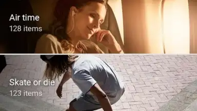 Captura de tela de Sony Album 3