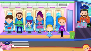 Captura de tela de Toon Town - Airport 2