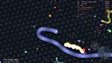 Captura de tela de slither.io 13