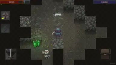 Captura de tela de Caves Roguelike 2