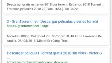 Captura de tela de TorrDroid 2
