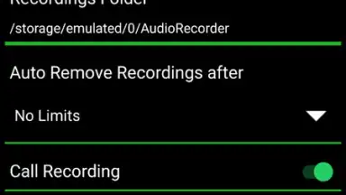 Captura de tela de Hidden Voice Recorder 3