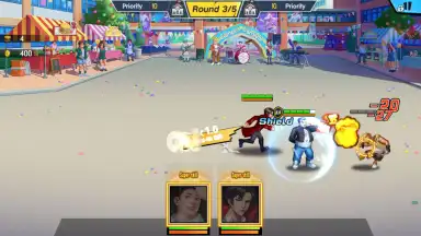 Captura de tela de Battle and Kiss: College Fight 1