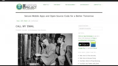 Captura de tela de Orweb: Private Web Browser 7