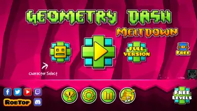 Captura de tela de Geometry Dash Meltdown 11
