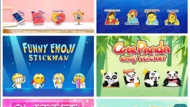 Captura de tela de Facemoji Keyboard 7