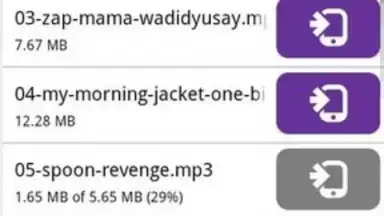 Captura de tela de BitTorrent Remote 3