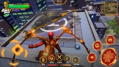 Captura de tela de Iron Super Hero - Spider Games 9