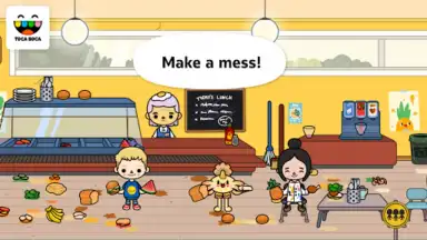 Captura de tela de Toca Life: School 4