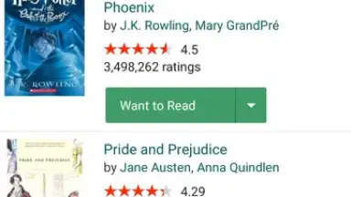 Captura de tela de Goodreads 6