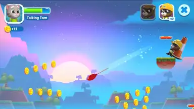 Captura de tela de Talking Tom Splash Force 5