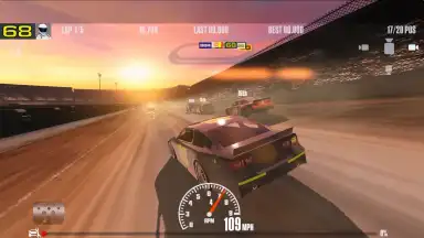 Captura de tela de Stock Car Racing 9