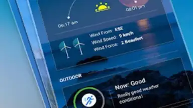 Captura de tela de Local Weather Widget 8