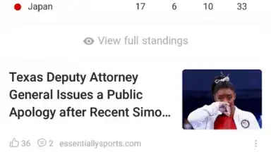 Captura de tela de Apex News 8