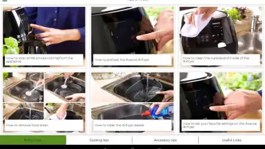 Captura de tela de Airfryer 4