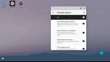 Captura de tela de Samsung DeX 1
