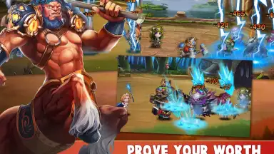 Captura de tela de Heroes Charge HD 3
