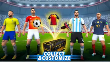 Captura de tela de Football Games 2026 Real Kick 5