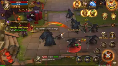 Captura de tela de Blades and Rings 7