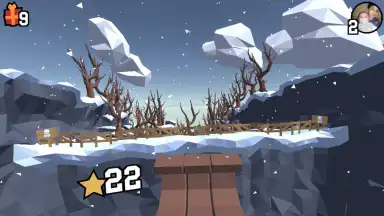 Captura de tela de Sledge: Snow Mountain Slide 4