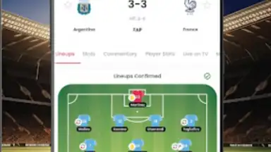 Captura de tela de Xscores: Real-time Live Scores 4