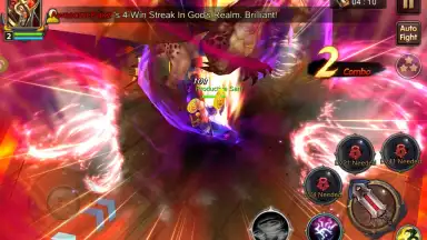 Captura de tela de Burning Blood 4