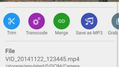 Captura de tela de VidTrim - Video Editor 7